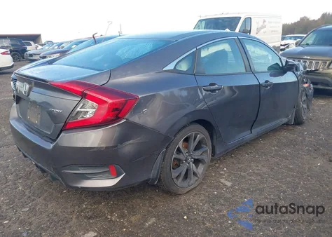 2020 Honda Civic Sport из США, поврежденный, VIN 2HGFC2F84LH525719